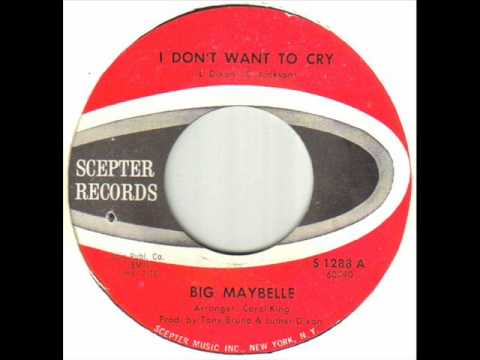 Big Maybelle - I Don't Want To Cry.wmv