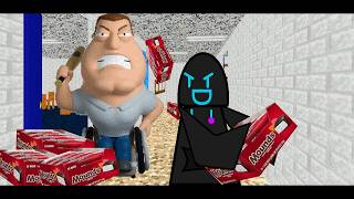 I stole Joe's mounds bars and he got mad! O__O (baldi's basics mod) Information