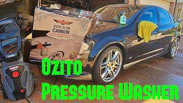 Bowdens Snow Blow Cannon Adaptor for Ozito High Pressure Washer.