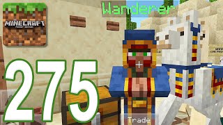 Minecraft: PE - Gameplay Walkthrough Part 275 - The Traveling Trader (iOS, Android)