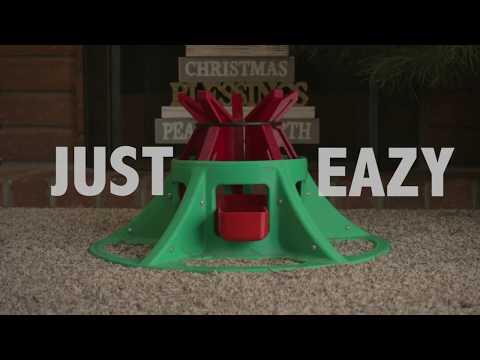 EAZY TREEZY - The Drop-in Christmas Tree Stand