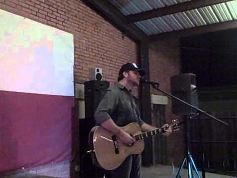 Jason Eady live at the Lumberyard in Roscoe, Texas