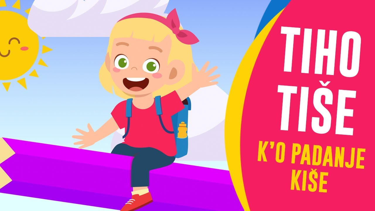 SAPUTANJE DECIJA PESMA, Sapucu se pisma i sapucu tajne, Tiho tise k'o padanje kise | Pesma o ljubavi