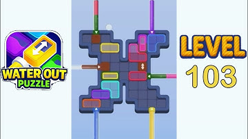 Water Out Puzzle Level 103 Walkthrough Solution