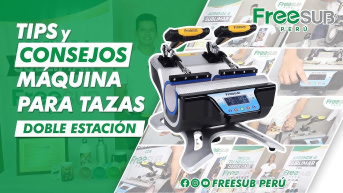 Maquina de Sublimacion 11 en 1 FREESUB Plancha Digital 29X38 Polos