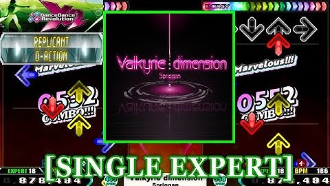 【DDR X2】 Valkyrie dimension / Spriggan [SINGLE EXPERT] 譜面確認+Clap