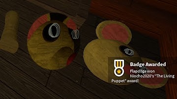 NEW How To Get "The Living Puppet" Badge In Piggy The Result Of Isolation Concepts!