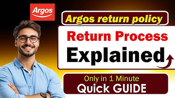 Uitleg over het retourbeleid van Argos 2025 | Hoe u een Argos-bestelling kunt retourneren - Super...