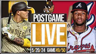 San Diego Padres vs Atlanta Braves DOUBLEHEADER Postgame Show (5/20)