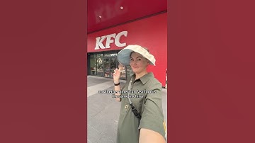 Fastfood in China 🍟 #lifeinchina #travelabroad #expat #livingabroad #china #chinesefood