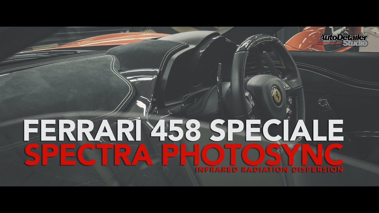 Ferrari 458 Speciale - Spectra PhotoSync IRD® High-Performance Window