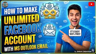 How to Create Unlimited Facebook Accounts with MS Outlook Email [2026 Trick] ✅  screenshot 4