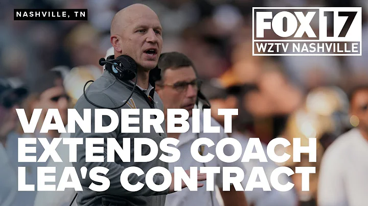Vanderbilt extends coach Clark Lea's contract amid impressive football achievements