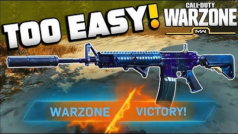 The OVERPOWERED *M4A1/MP5 Class setup in warzone{Modern Warfare}