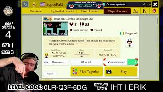 99% NoSkip Endless Expert (29 Lives 9 Clears) & Chat vs. Pat | Family Friendly Super Mario Maker…