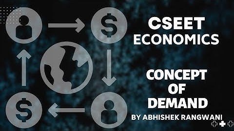CSEET | Economics Revision | Concept of Demand | By Abhishek Rangwani