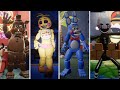 Toy Bonnie, Toy Freddy, Toy Chica and Puppet in the game - Five Nights at Freddy's: Security Breach