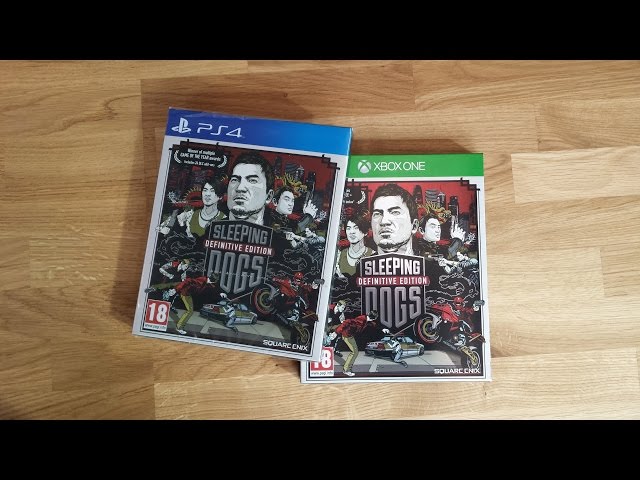 Sleeping Dogs: Definitive Edition - Day One Edition unboxing 