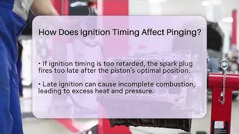 How Does Ignition Timing Affect Pinging? - Car Performance Pros