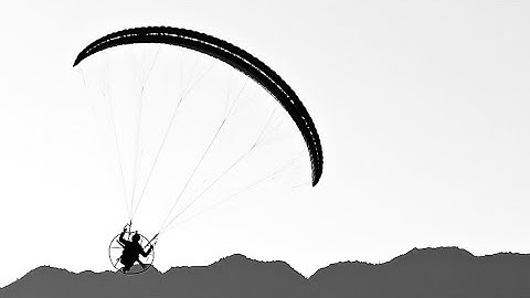 Flying an FPV Drone with a Paramotor Pilot Filming in 4K with a GoPro Hero 11 Mini.