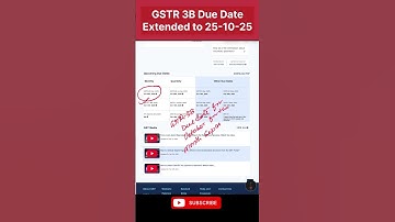 GSTR 3B due date extended #duedateextended #gstfiling #gstaccountant #gstindia #gstnews