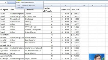 MS Excel 2007 Video Tutorial Part 17 By Muhammad Kashif