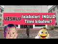 JAHON TILLARI Talabalarining INGLIZ TILI bilish darajasi! IJTIMOIY So'rovnoma!