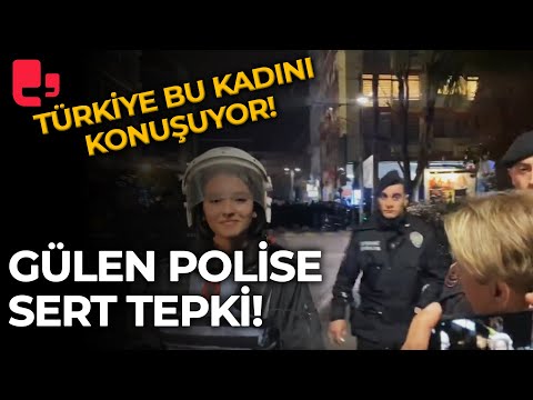 Halktan gülen polise büyük tepki: \