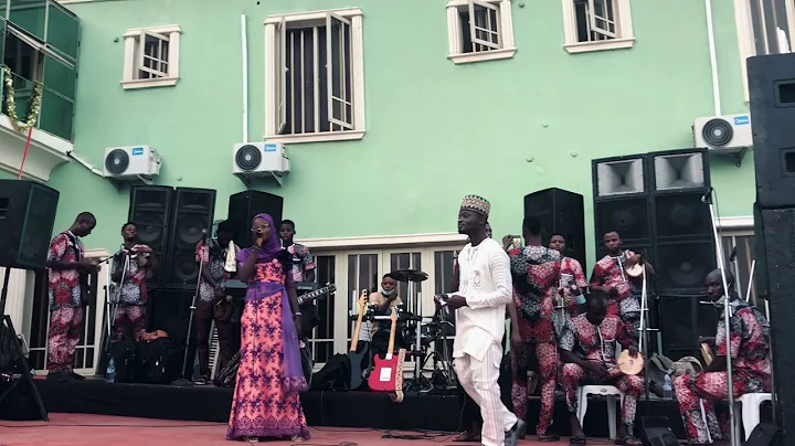 On Stage With Ajibola Pasuma Oganla Fuji