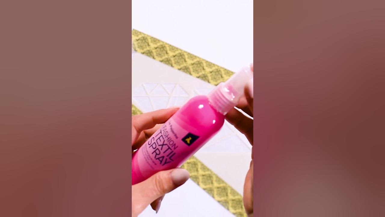 Cómo pintar con spray para tela Fashion textil de La pajarita