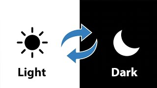 Tutorial for Light mode to Dark mode using HTML ,CSS and JavaScript