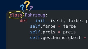 Python Klassen in 111 Sekunden!! (deutsch)