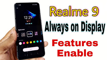 Realme 9 Always On Display On Kaise Karen | How to Always On Display Realme 9