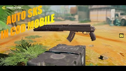 How To Use SKS Full Auto (SPAMMING) IN COD MOBILE.