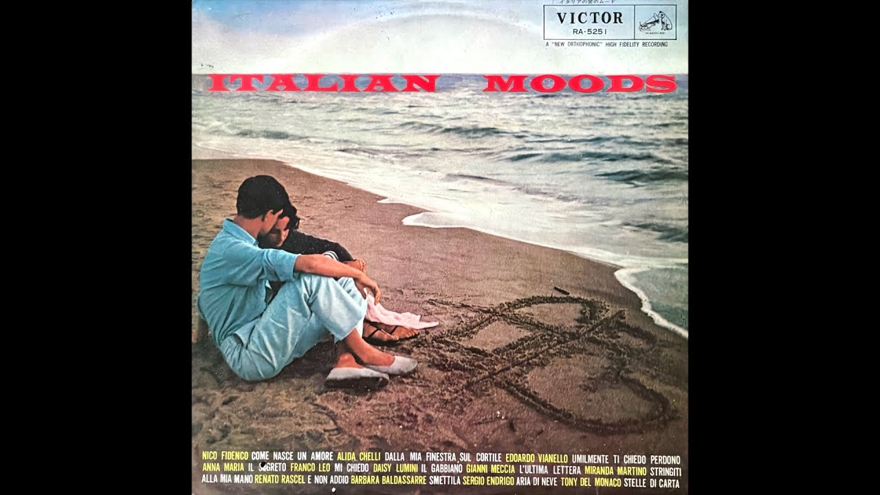 AMORE ED ARTE: GIAPPONE 著シャルル・グロブワ イタリア語 ITALIAN MOODS / イタリアの愛のムード : Anna Maria - Alida Chelli