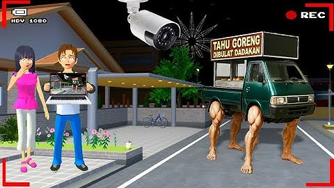 Yuta Mio Panik CCTV Merekam ANOMALI TAHU BULAT Di Depan Rumah 😱 | Sakura School Simulator