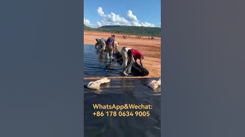 A new application of HDPE geomembrane is as a liner for salt evaporation ponds introduced.