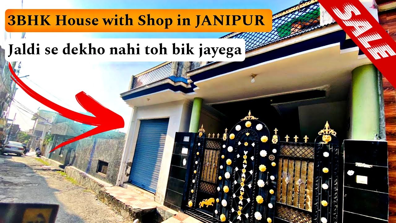 3bhk house for sale with shop in Janipur colony jammu