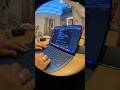 Macbook air M4 + Coffee shop + Develop Rest Api Best #shorts #apple #macbook #iphone
