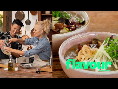 Pamela Anderson Makes Umami Rich Vegetable Stock With Melissa King Pamela S Cooking With Love 