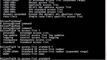 14 Using ACL Sequence Numbers