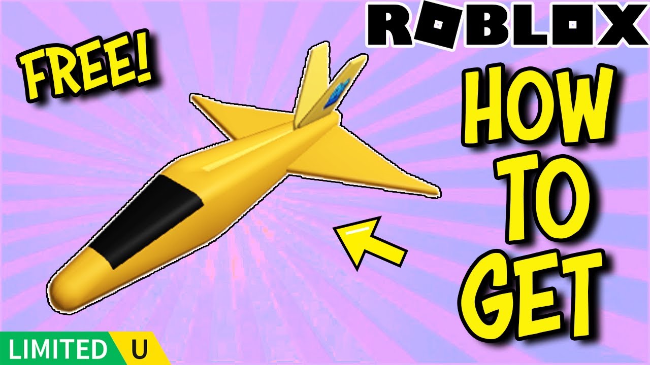 [LIMITED STOCK] *FREE ITEM* How To Get GOLDEN PAPER AIRPLANE on Roblox ...