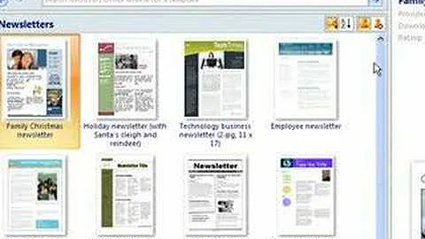 Word 2007 - Templates & New Documents