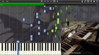 Shirushi - Sword Art Online 2 ED Piano Arrangement (Tehishter) - Synthesia chords