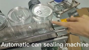 Automatic can sealing machine , plastic jar can seaming machine, Easy Open Lid Sealer ,Can Seamer