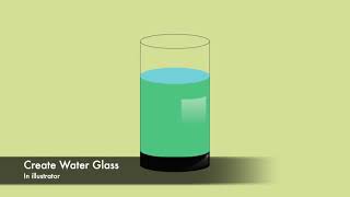 Create Water Glass using illustrator