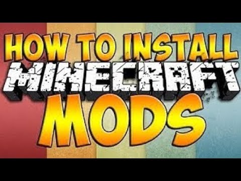minecraft მე დღეს გასწავლით თუ როგორ ჩავაგდოთ მოდები