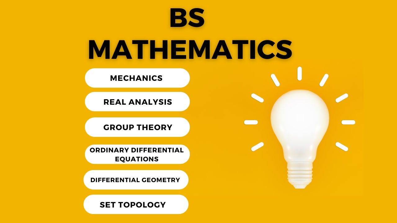 BS Mathematics content list - YouTube