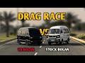 V8 bolan vs stock bolan  drag race