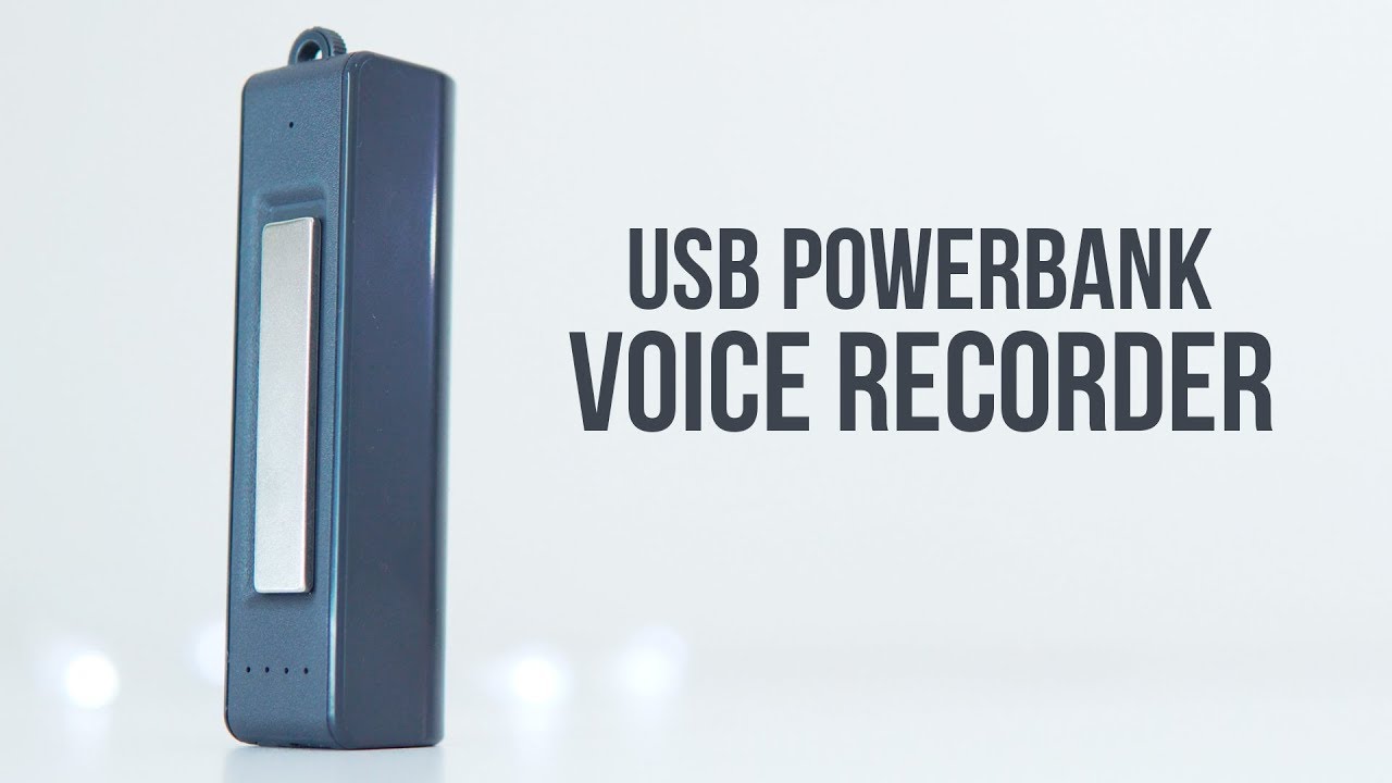 USB Powerbank Audio Recorder Secret Voice Recorder YouTube